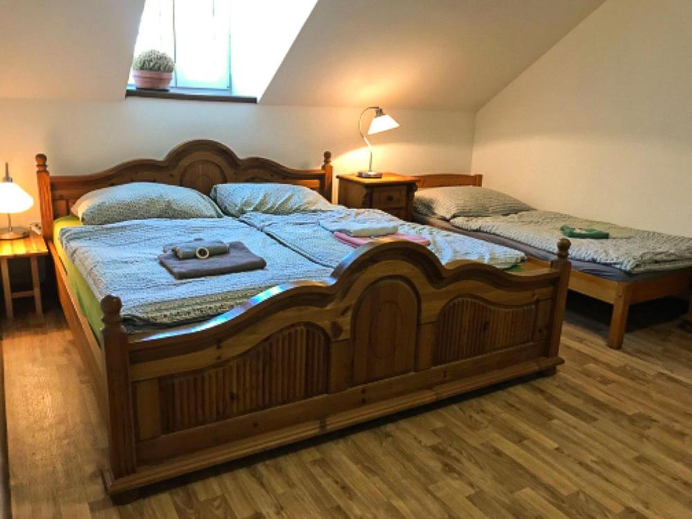 Penzion Domanin Trebon Bagian luar foto