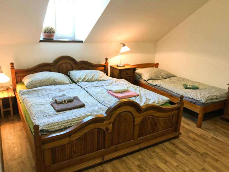 Penzion Domanin Trebon Bagian luar foto